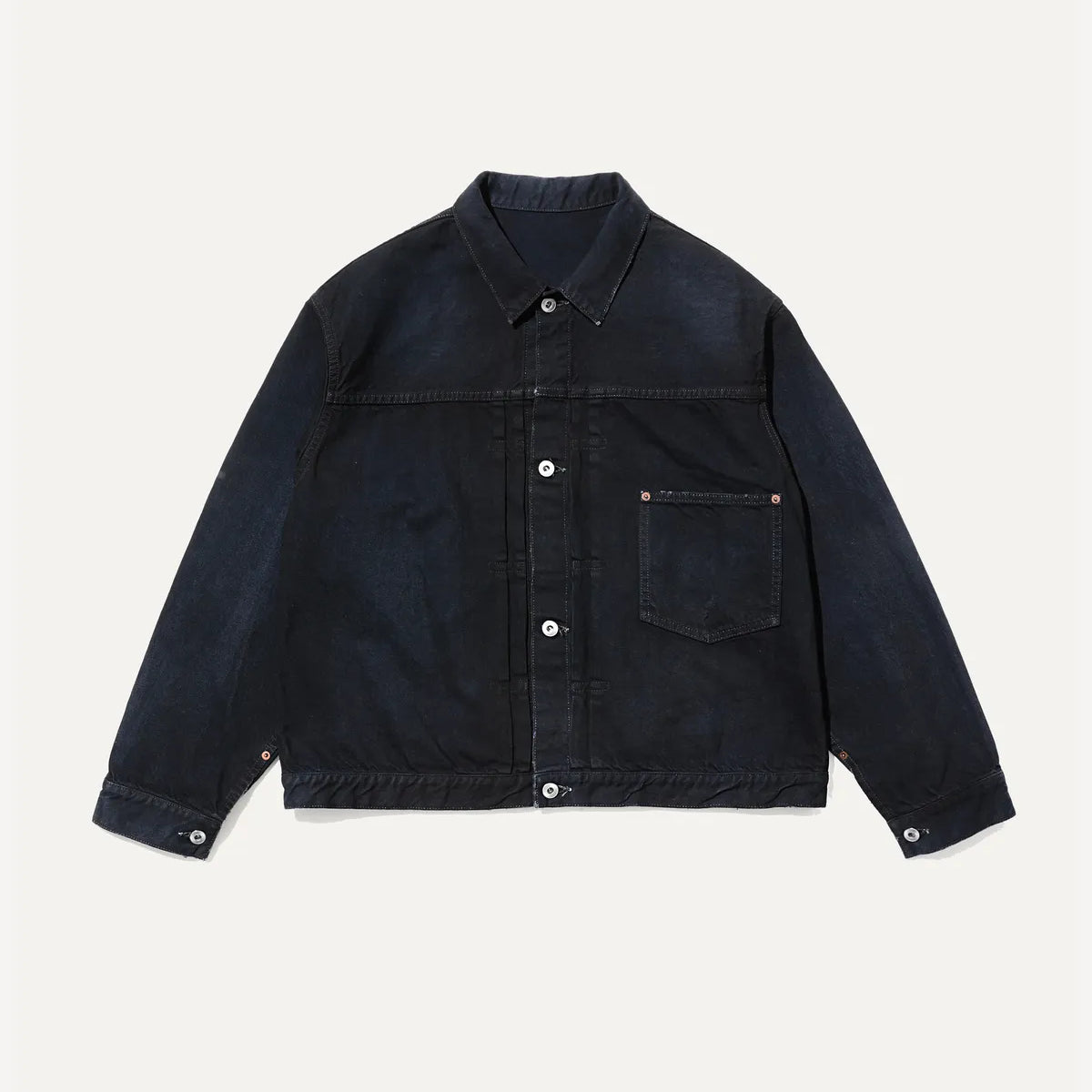 ひ*)様 A.PRESSE アプレッセ 1st Type Denim Jacke A.PRESSE - アプレッセ23AW 1st Type Denim Jacket (23AAP-01