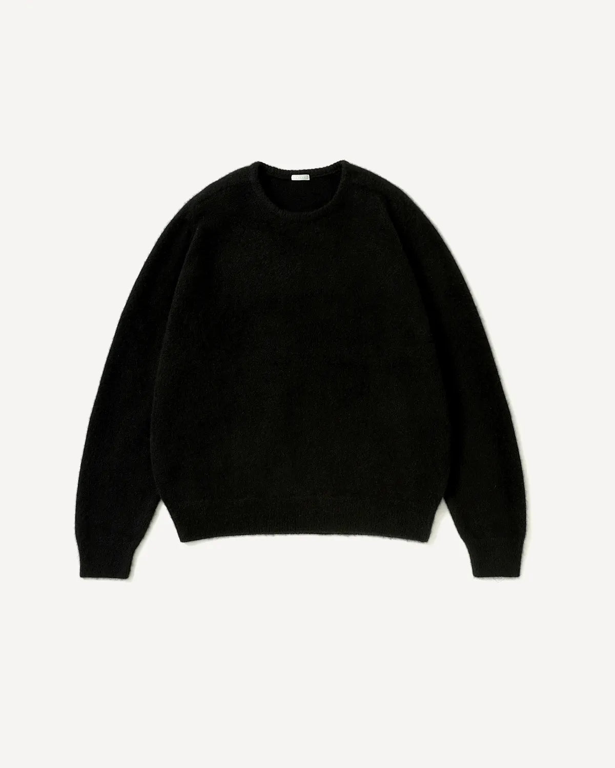 A.PRESSE の Brushed Cashmere Middle Gauge Pullover Sweater (26AAP-03-08)