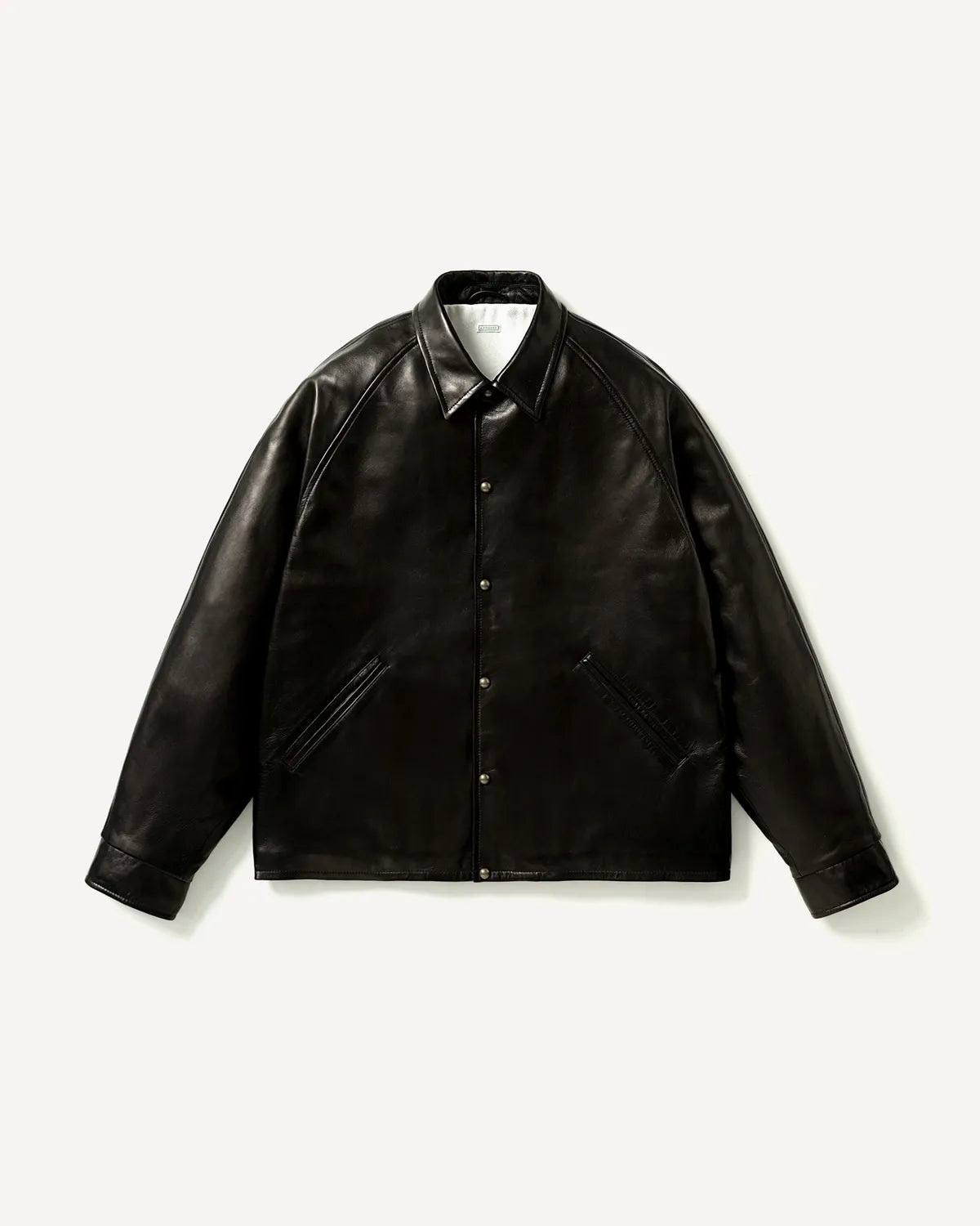 A.PRESSE の Leather Coach Jacket (26AAP-01-01)
