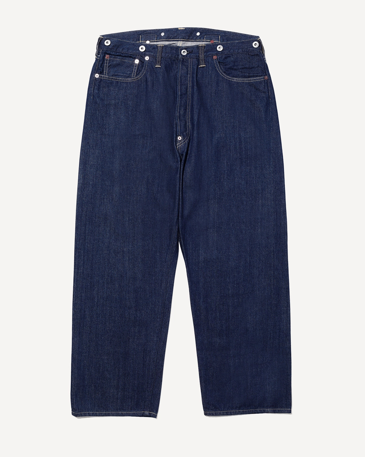A.PRESSE の No.22 Washed Wide Denim Pants (25AAP-04-17)