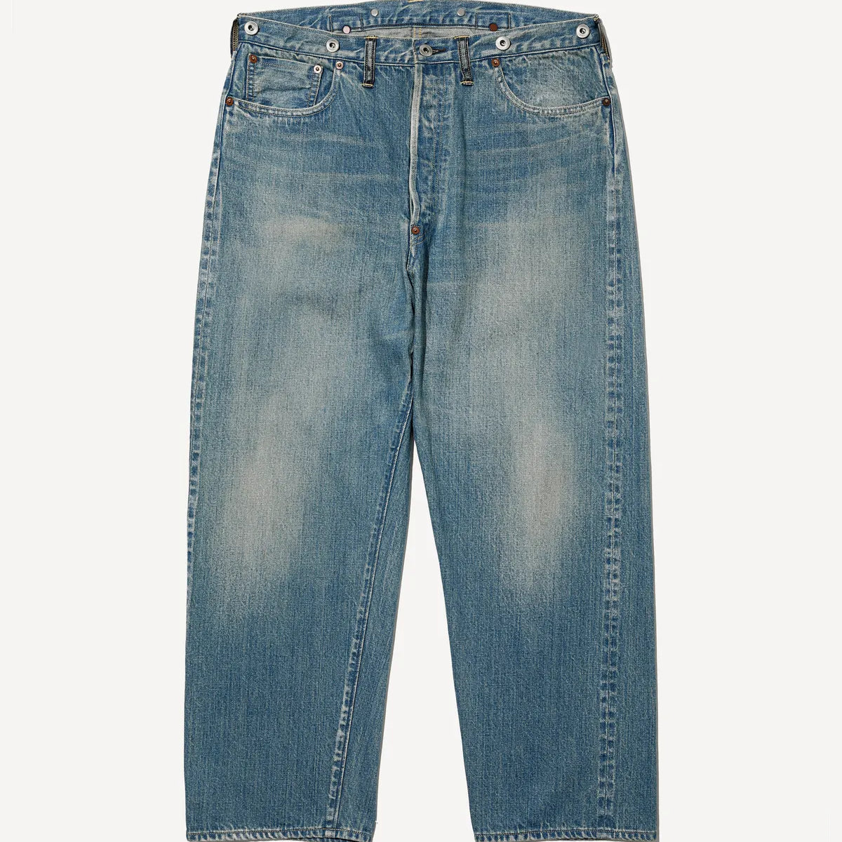A.PRESSE(アプレッセ) / No.22 Washed Wide Denim Pants | 公式