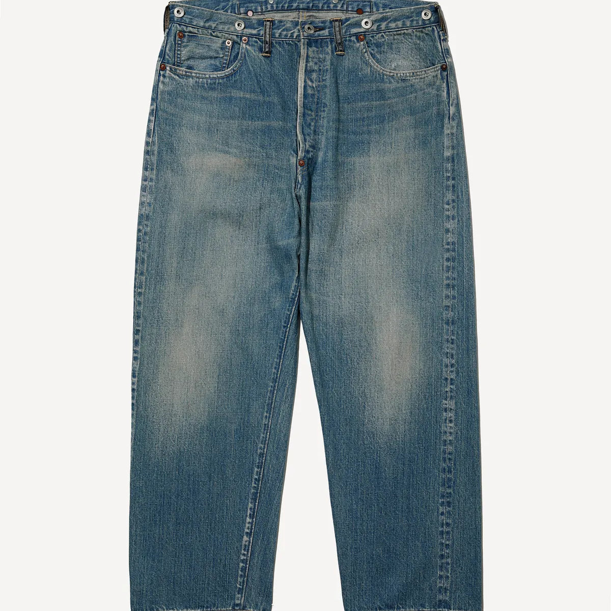 A.PRESSE / No.22 Washed Wide Denim Pants | 正規取扱店・JACK in the NET A.PRESSE / No.22 Washed Wide Denim Pants | 正規取扱店・JACK in the NET