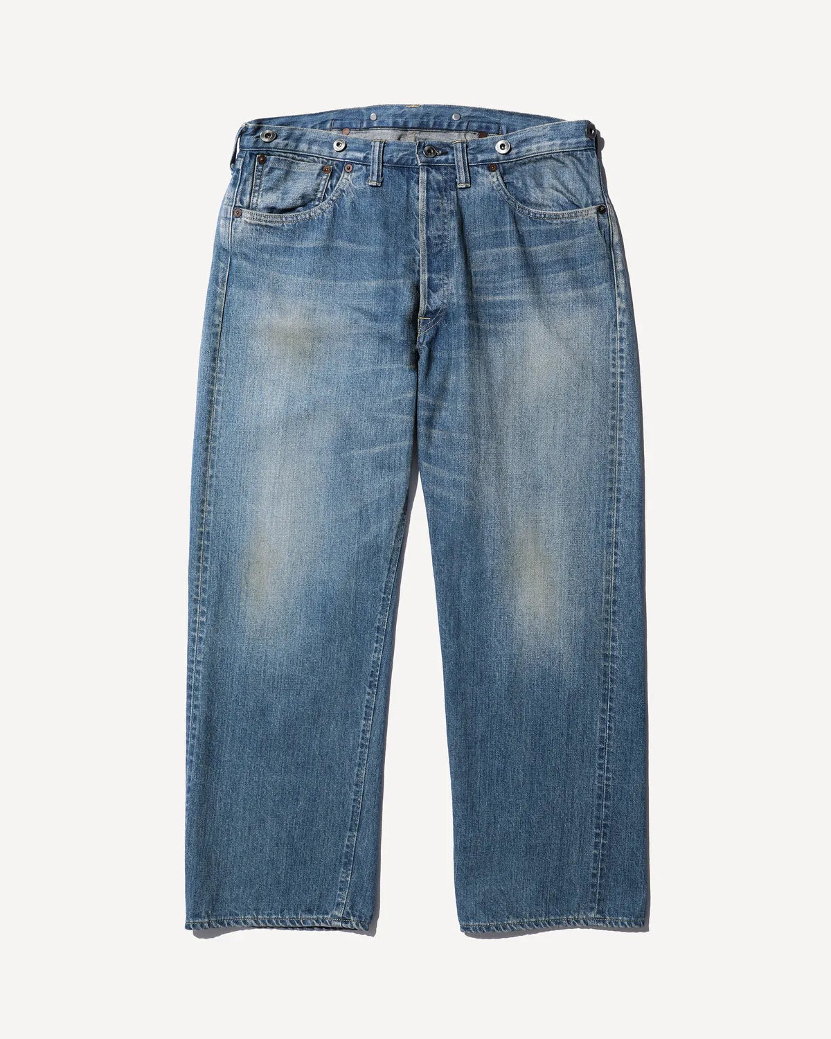 A.PRESSE の No.2 Washed Denim Pants (AP-4008)