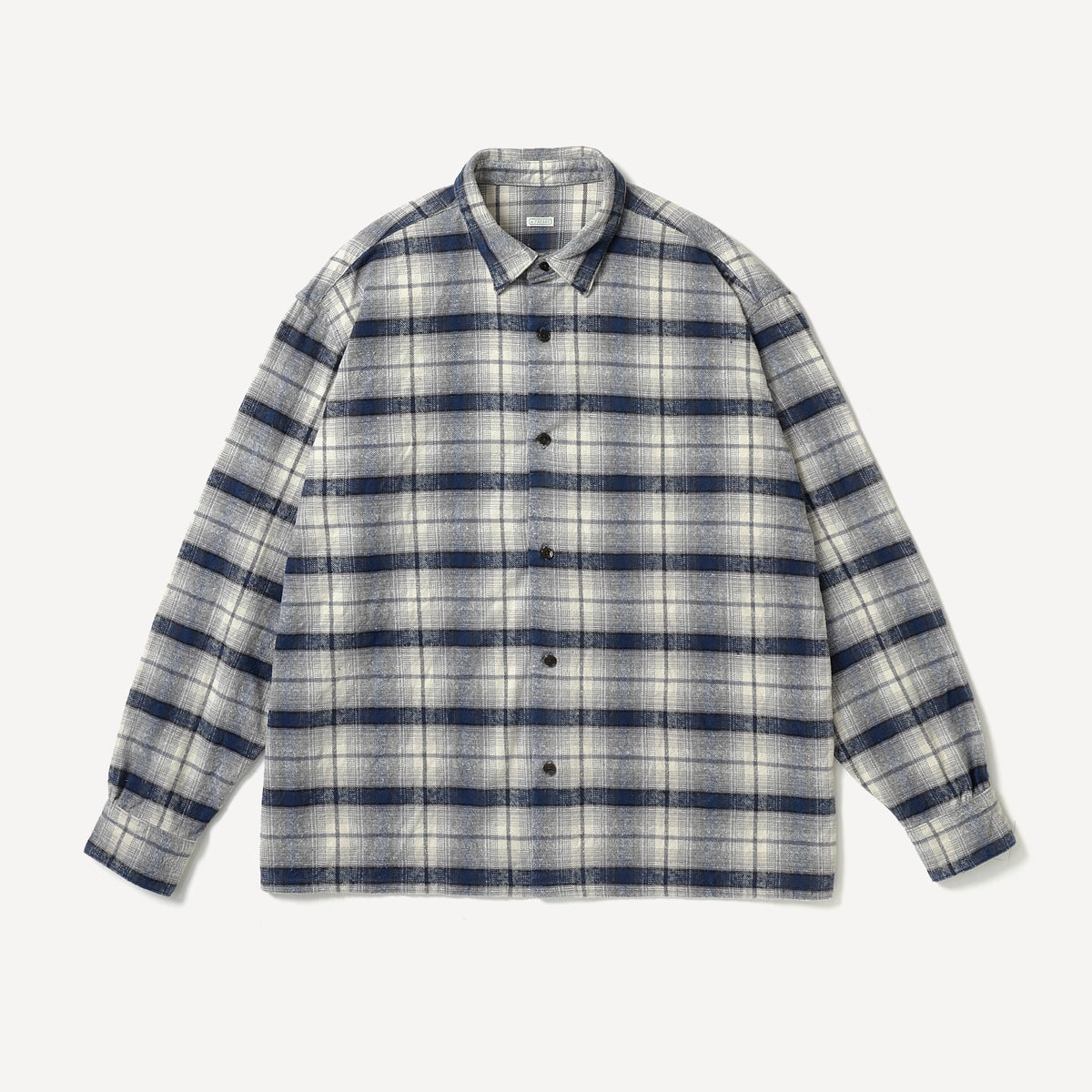 A.PRESSE(アプレッセ) / Vintage Cotton Silk Nep Twill Check Shirts