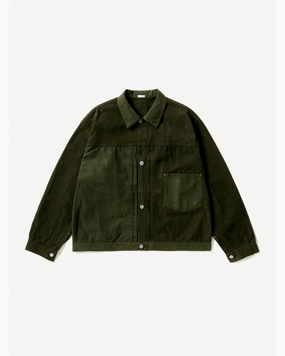 A.PRESSE の Vintage Cotton Silk Oiled Tent Cloth 1st Type Jacket (26AAP-01-46)