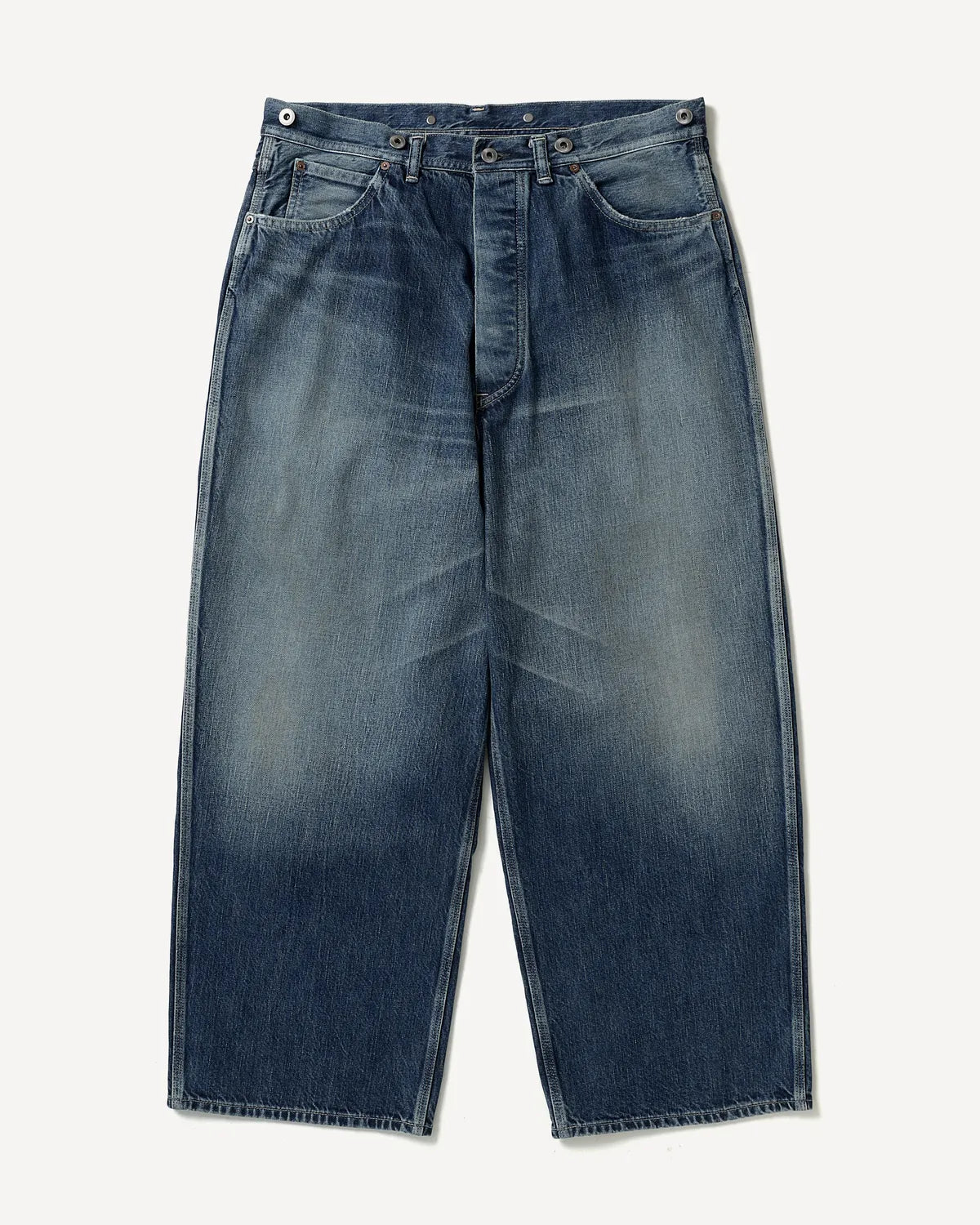 A.PRESSE の Vintage Denim Logger Pants (26SAP-04-26)