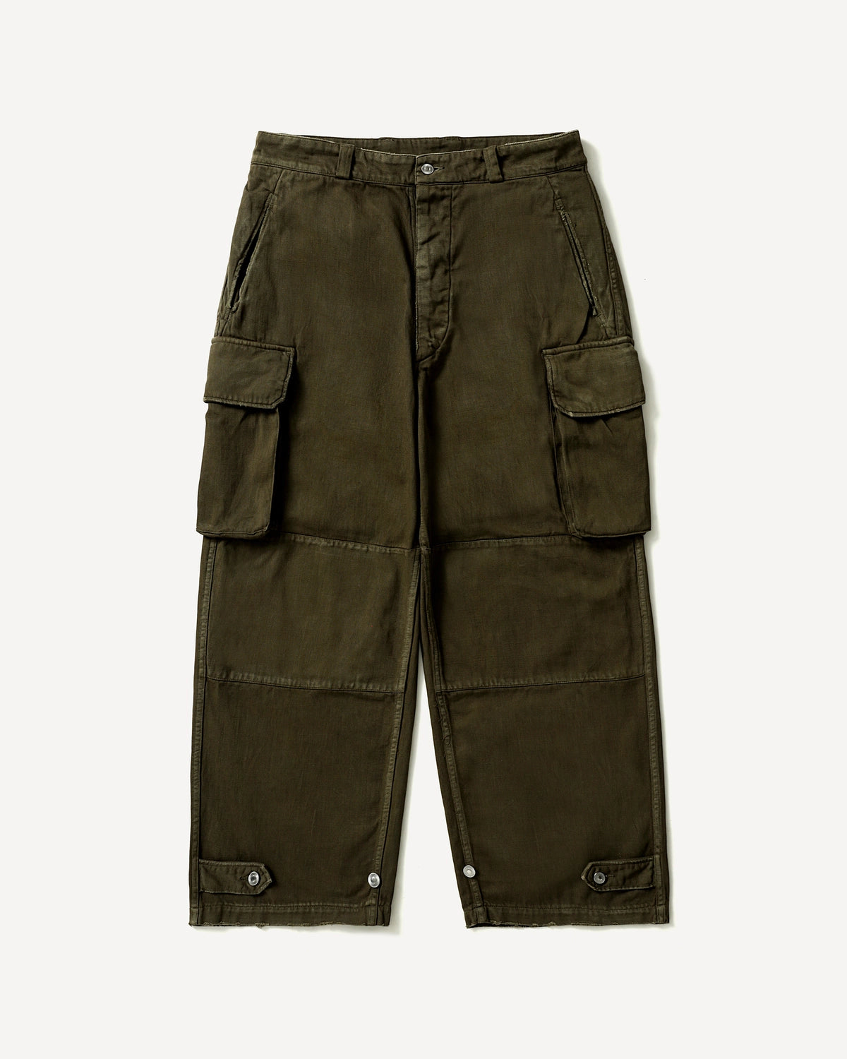 A.PRESSE の Vintage FA HBT M-47 Pants (26AAP-04-27)