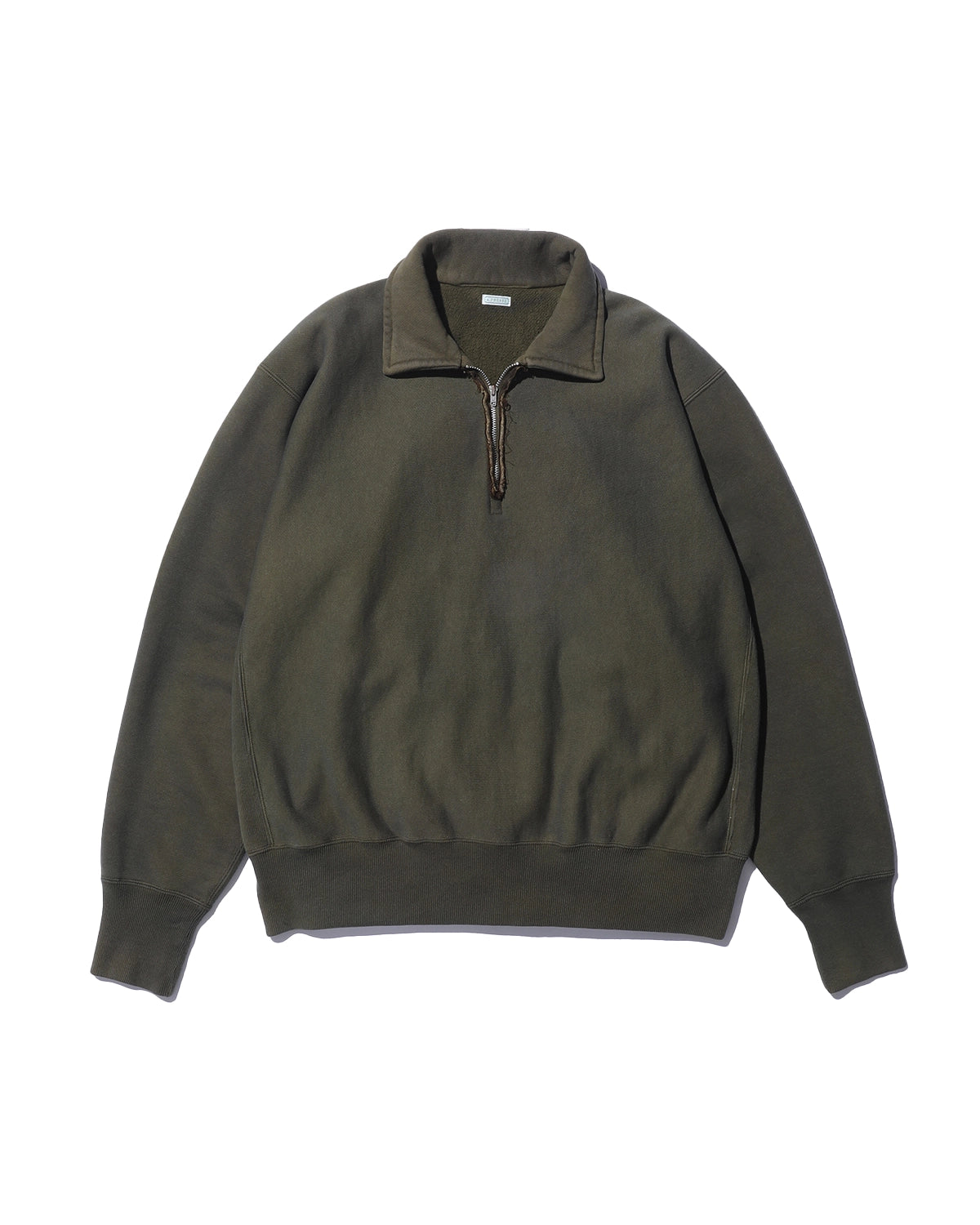 A.PRESSE / Vintage Half Zip Sweat Shirt (25SAP-05-08K)
