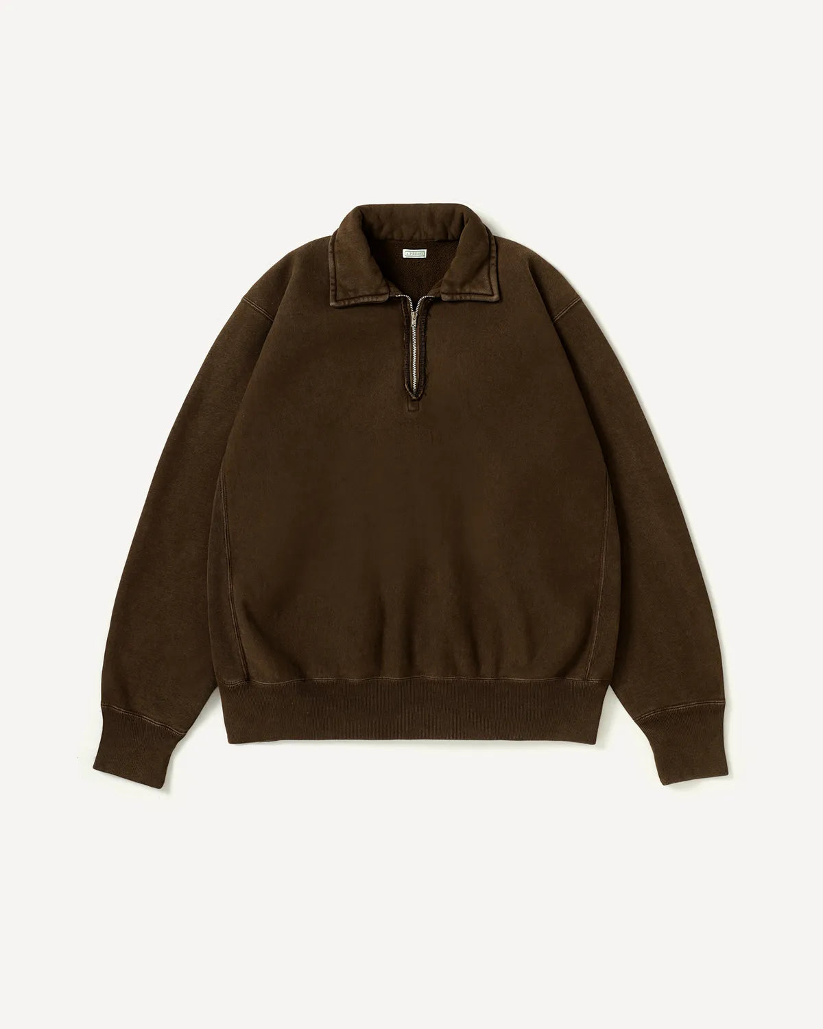 A.PRESSE の Vintage Half Zip Sweatshirt (26AAP-05-12)