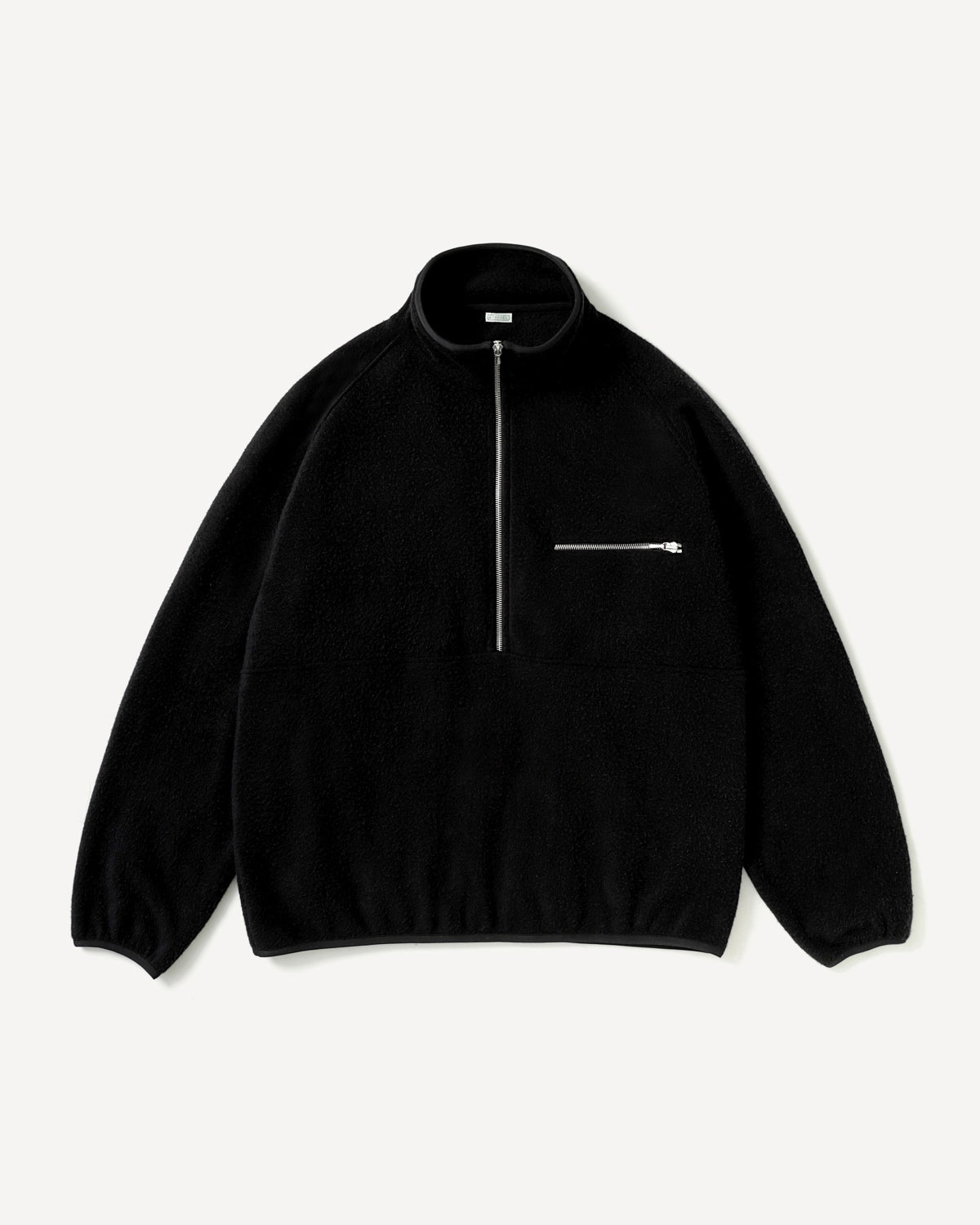 A.PRESSE の Vintage Silk Fleece Harf ZIP Jacket (26AAP-01-29)