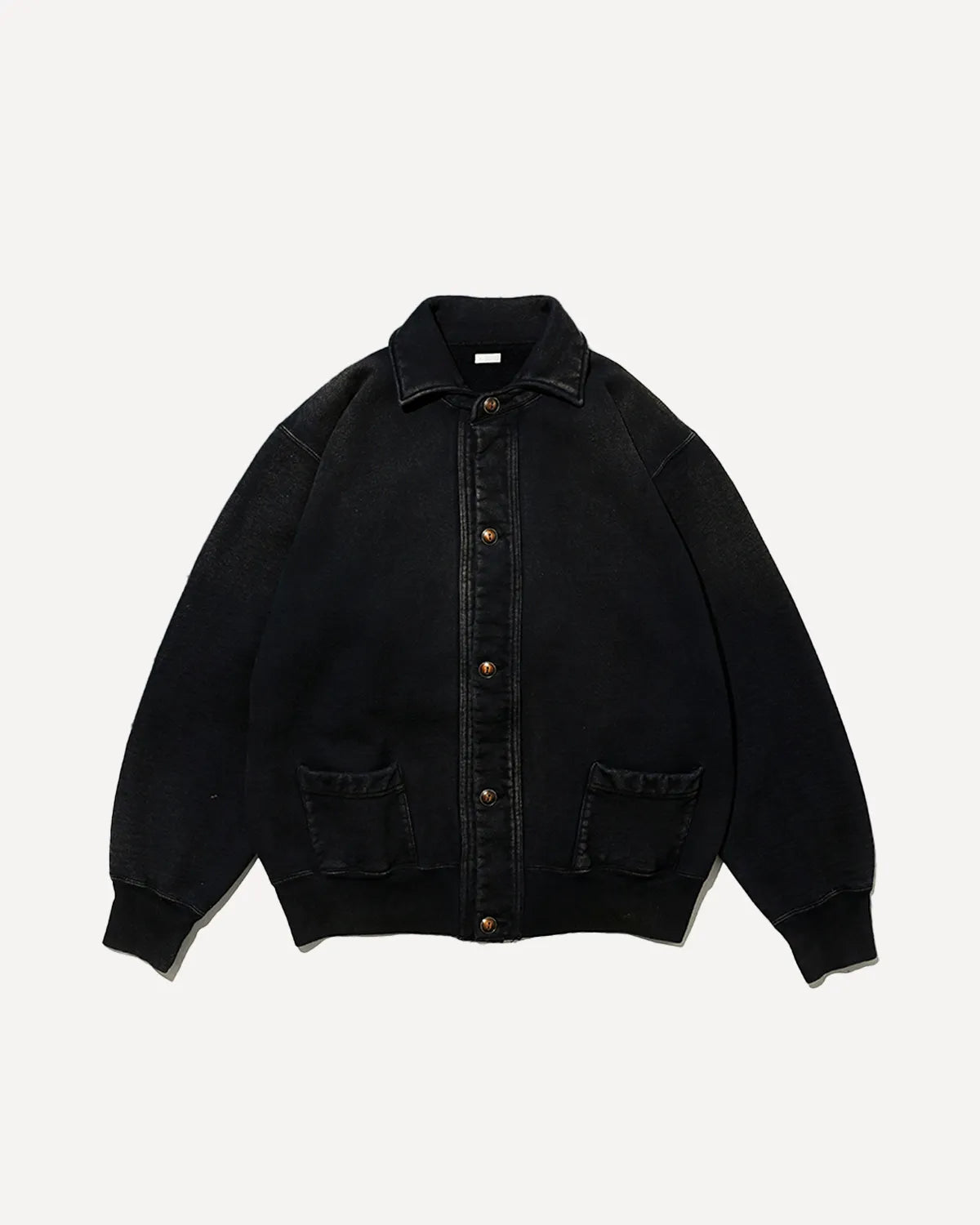A.PRESSE の Vintage Sweat Cardigan (25AAP-05-08)