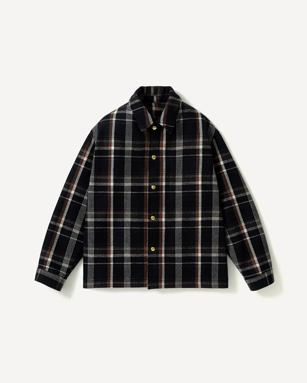 A.PRESSE の Wool Cashmere CPO Shirt (26AAP-02-10)