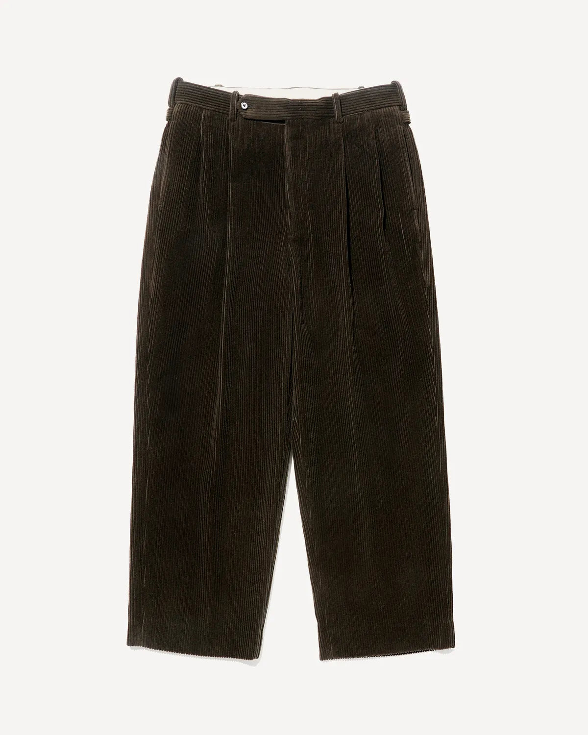 A.PRESSE の Wool Corduroy Wide Tapered Trousers (25AAP-04-03)