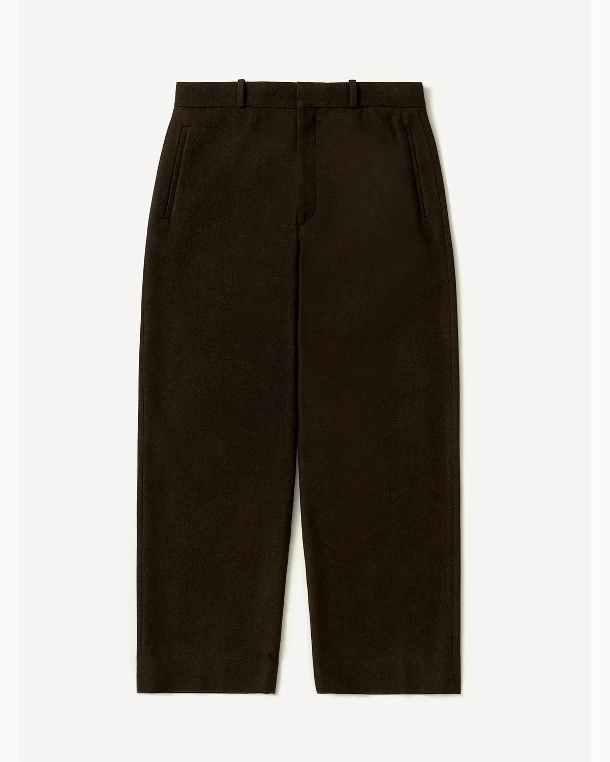A.PRESSE の Wool Flannel Wide Trousers (26AAP-04-03)