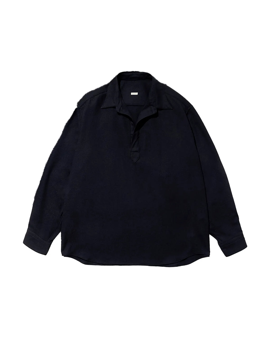 即完売サイズ1 A.PRESSE / Wool Skipper Shirt A.PRESSE - アプレッセ Wool Skipper Shirt(24ААР-02-03H)NAVY