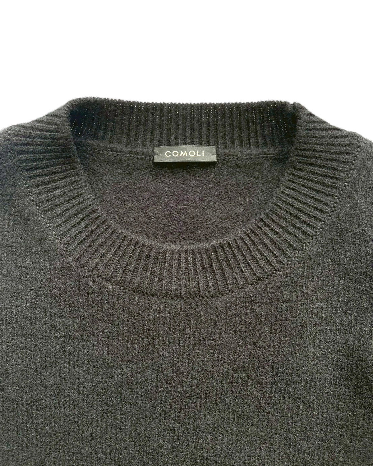 COMOLI / ラムズウール クルーネックニット (C03-06007)