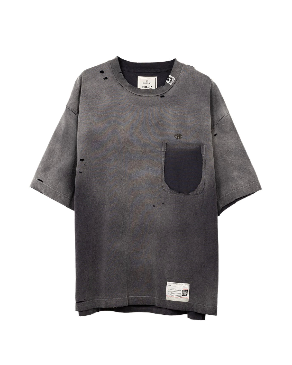 Maison MIHARA YASUHIRO / sun faded Tee (A14TS611)