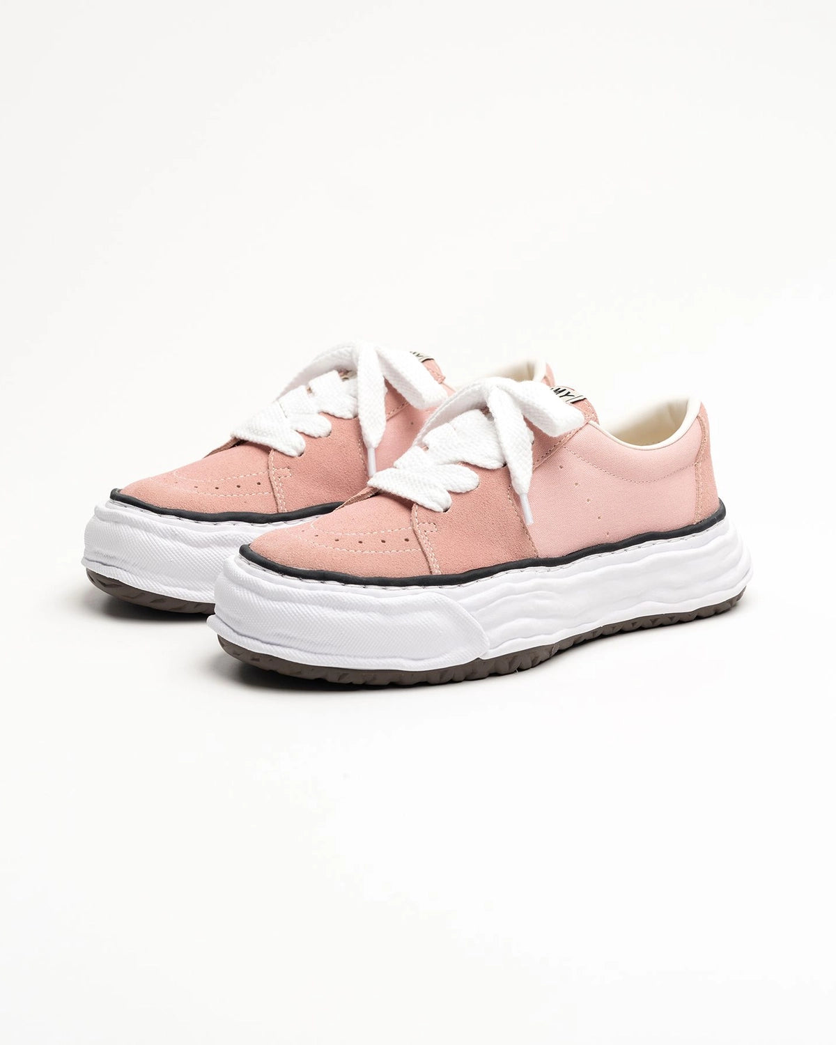 Maison MIHARA YASUHIRO / "ERIC" OG Sole Mix Material Low-top Sneaker (A16FW701)