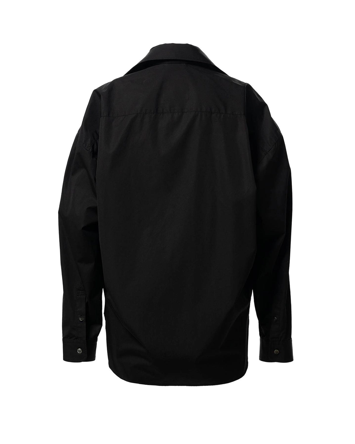 Maison MIHARA YASUHIRO / Front Layered Stripe Shirt (A16SH085)