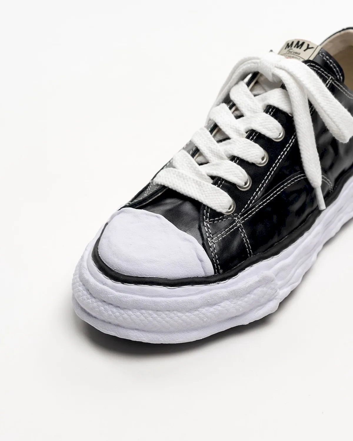 Maison MIHARA YASUHIRO / "PETERSON23" OG Sole Wrinkled Leather Low-top Sneakers (A17FW728)