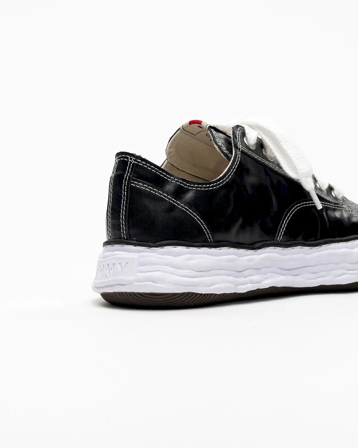 Maison MIHARA YASUHIRO / "PETERSON23" OG Sole Wrinkled Leather Low-top Sneakers (A17FW728)