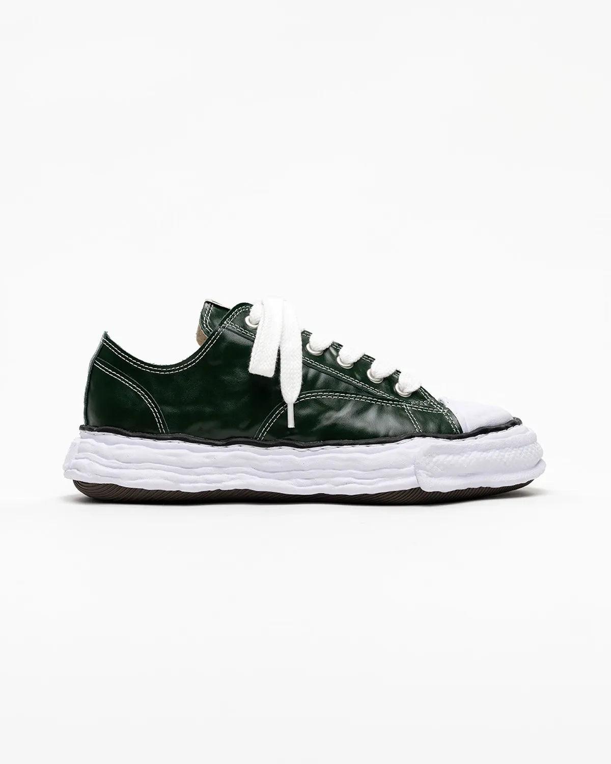 Maison MIHARA YASUHIRO / "PETERSON23" OG Sole Wrinkled Leather Low-top Sneakers (A17FW728)