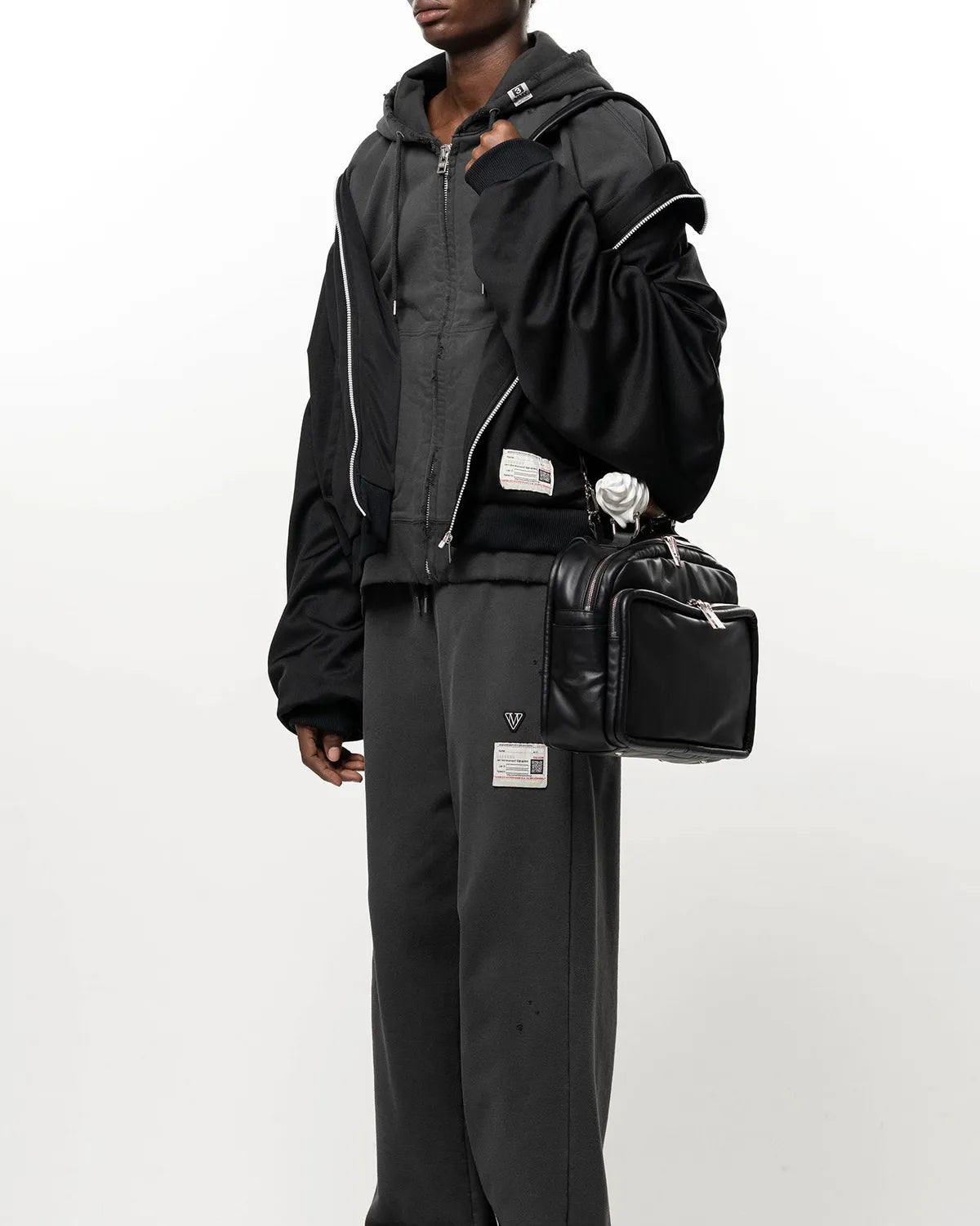 Maison MIHARA YASUHIRO / Shifted Layer Track Jacket (A17PK581)