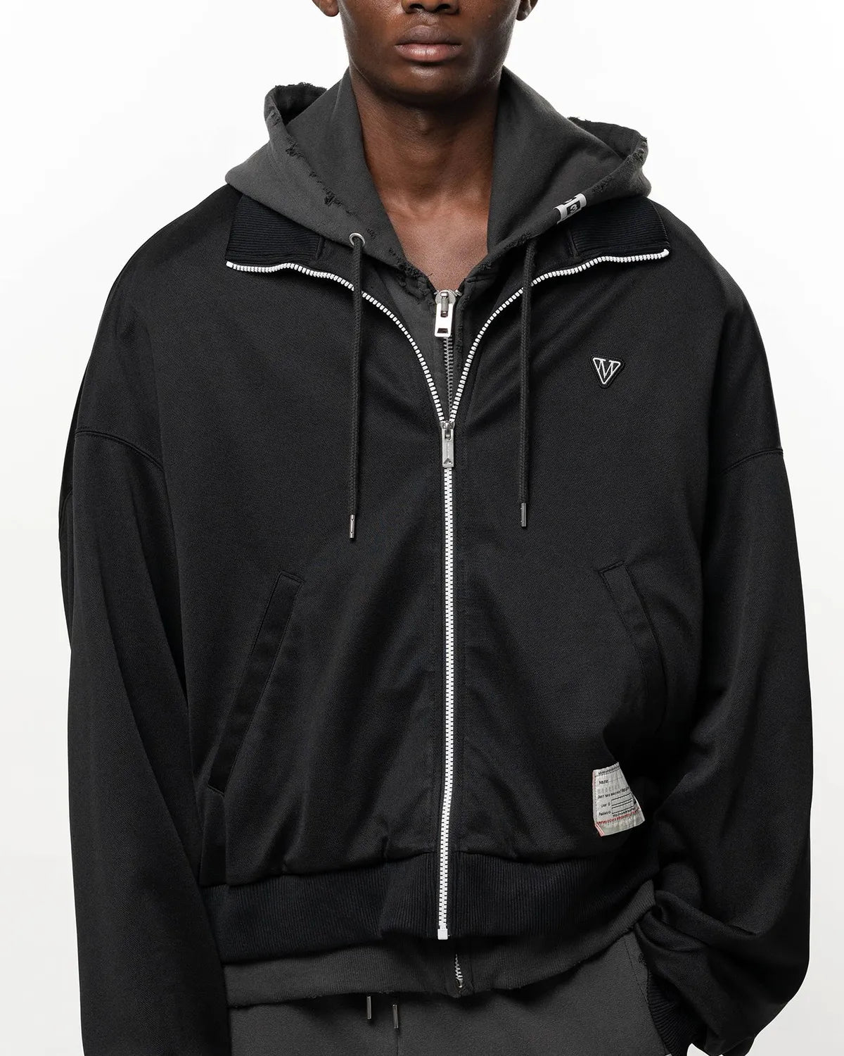 Maison MIHARA YASUHIRO / Shifted Layer Track Jacket (A17PK581)