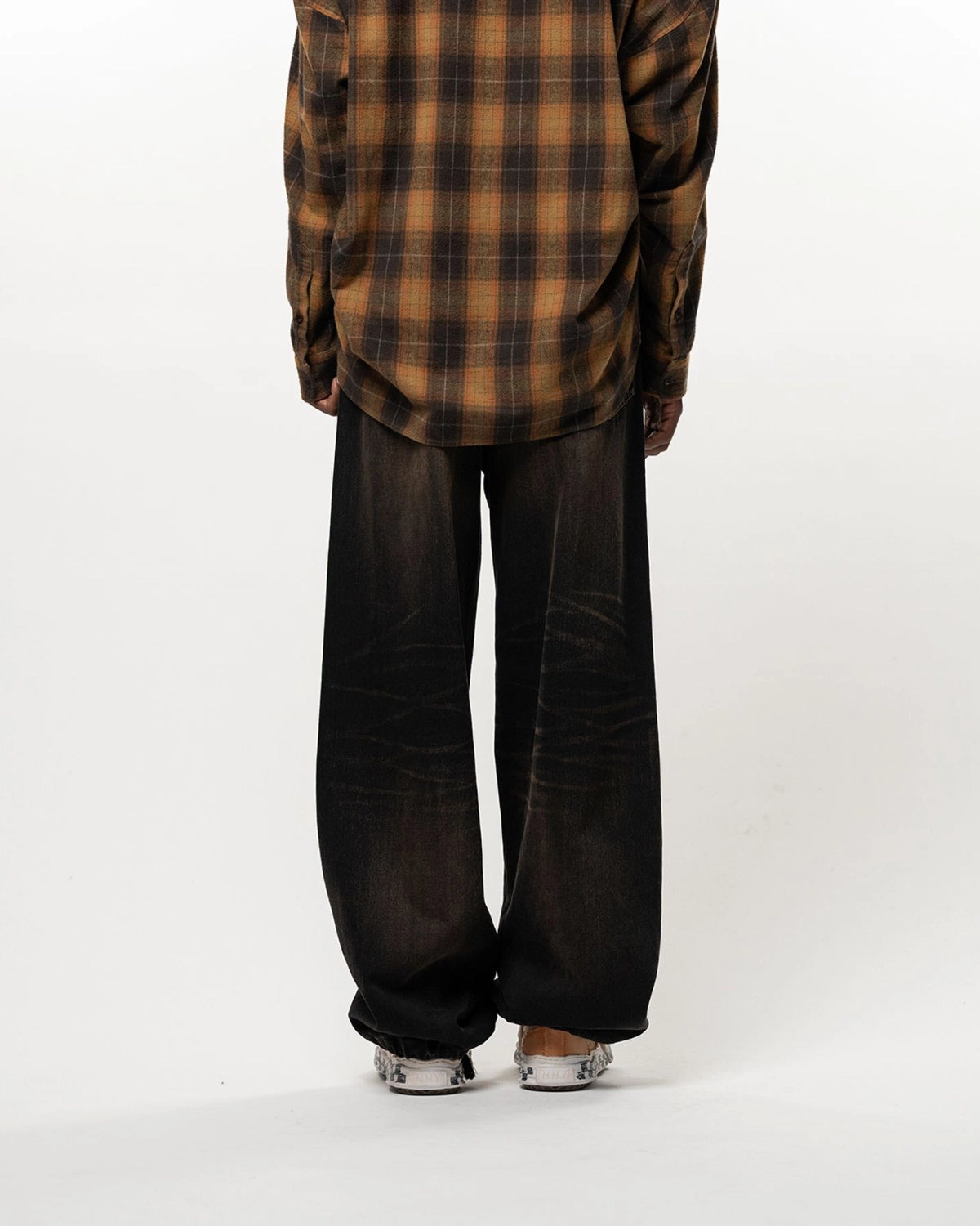 Maison MIHARA YASUHIRO / Combined Sweat Denim Pants (A17PT022)