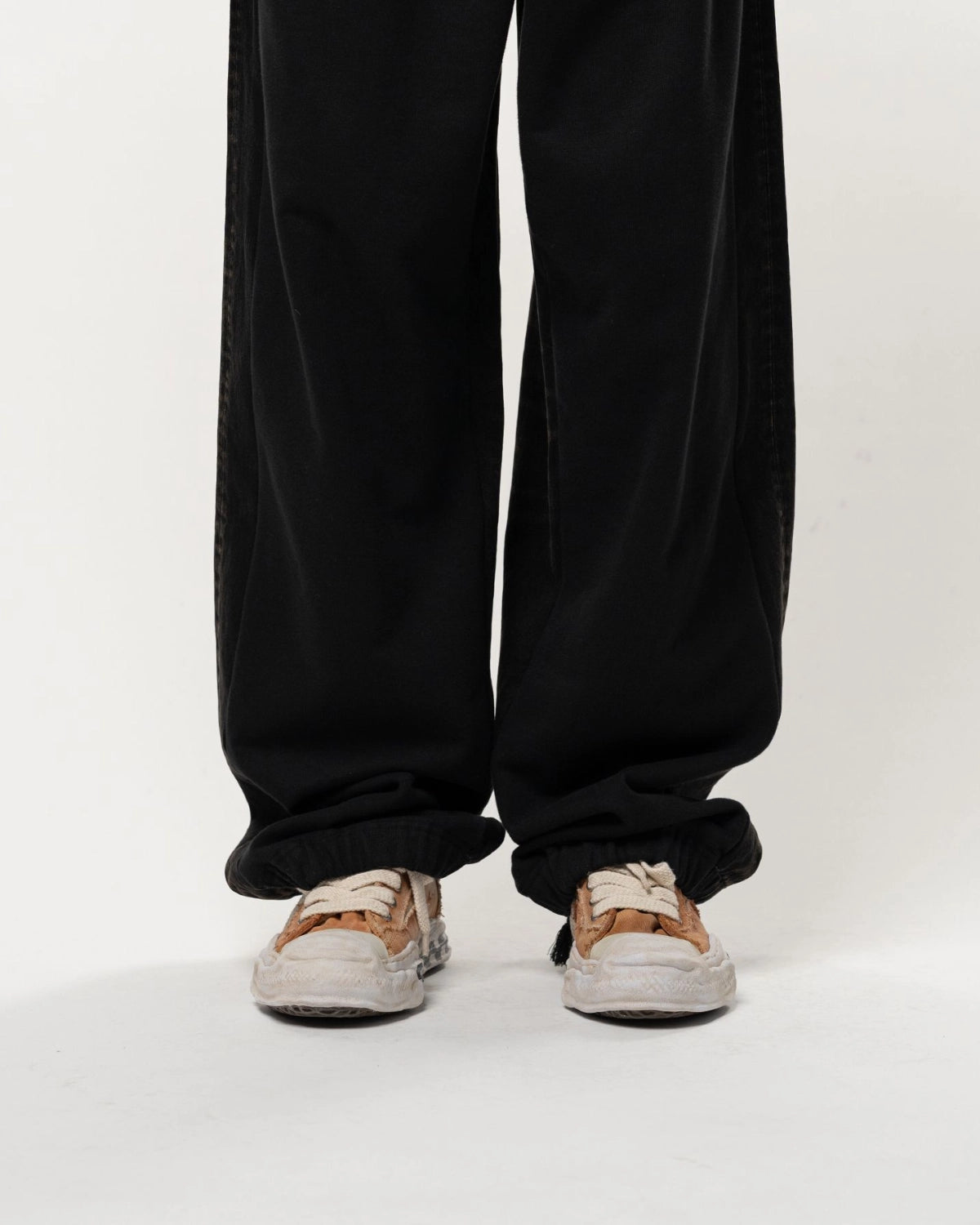 Maison MIHARA YASUHIRO / Combined Sweat Denim Pants (A17PT022)