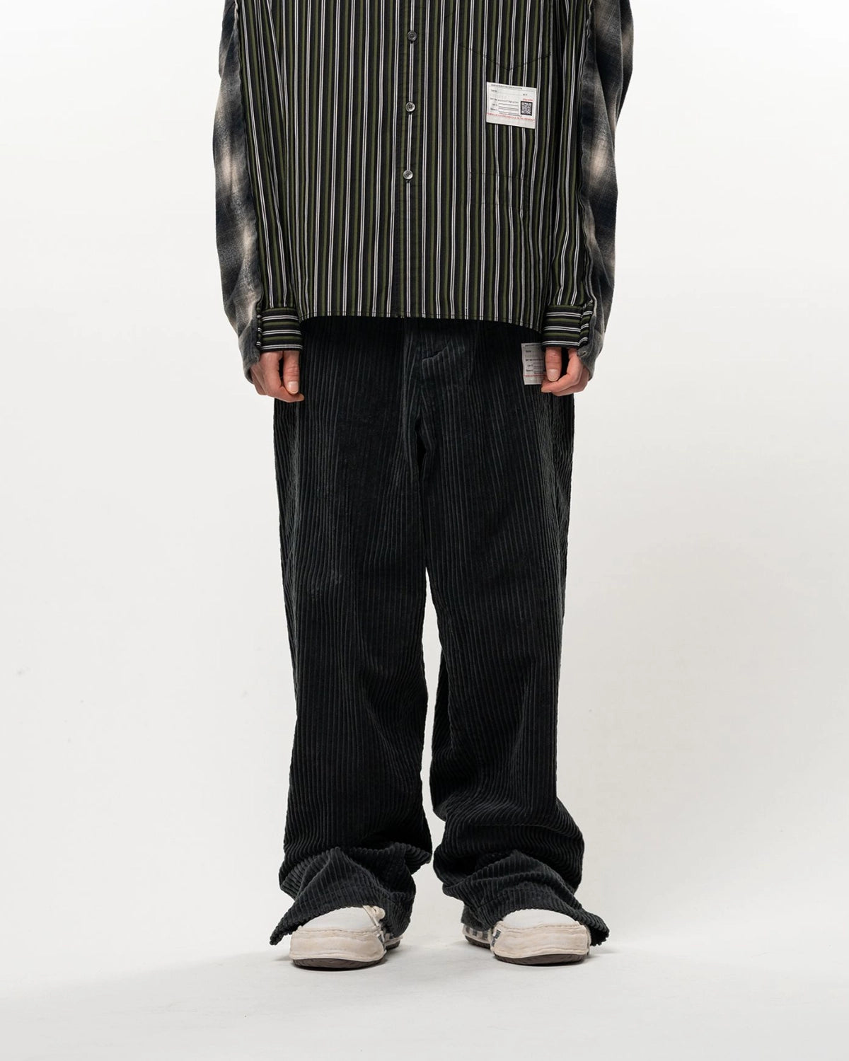 Maison MIHARA YASUHIRO / Folded Corduroy Pants (A17PT034)