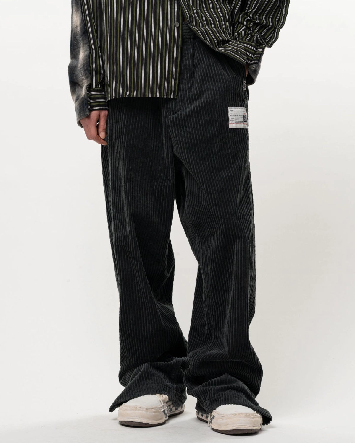 Maison MIHARA YASUHIRO / Folded Corduroy Pants (A17PT034)