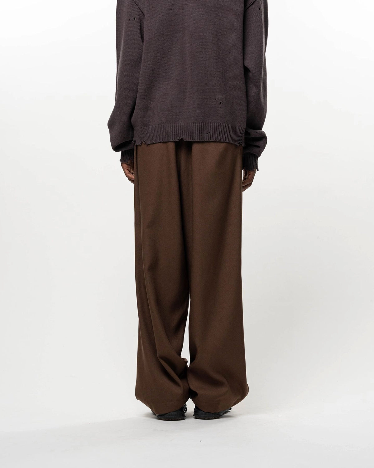 Maison MIHARA YASUHIRO / Sweat Layered Twill Pants (A17PT072)