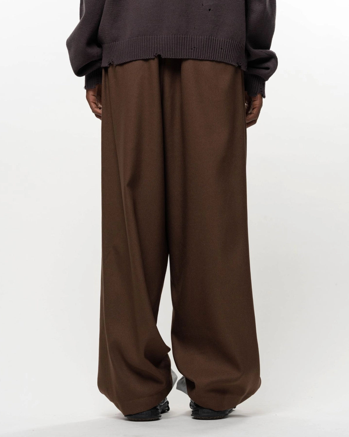 Maison MIHARA YASUHIRO / Sweat Layered Twill Pants (A17PT072)