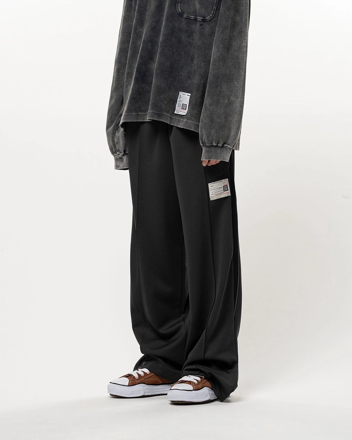 Maison MIHARA YASUHIRO / Folded Track Pants (A17PT562)