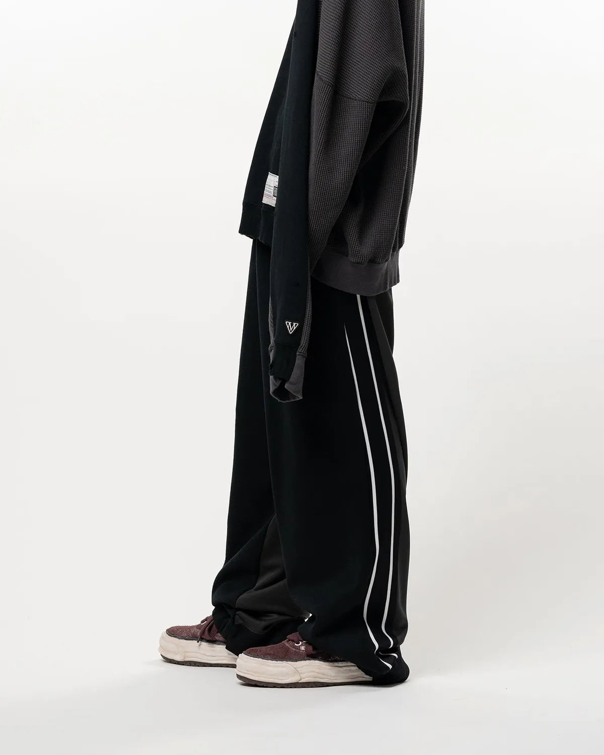 Maison MIHARA YASUHIRO / Track Pants Combined Sweat Pants (A17PT572)