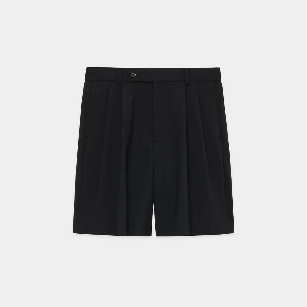 MARKAWARE の DOUBLE PLEATED CLASSIC WIDE SHORTS