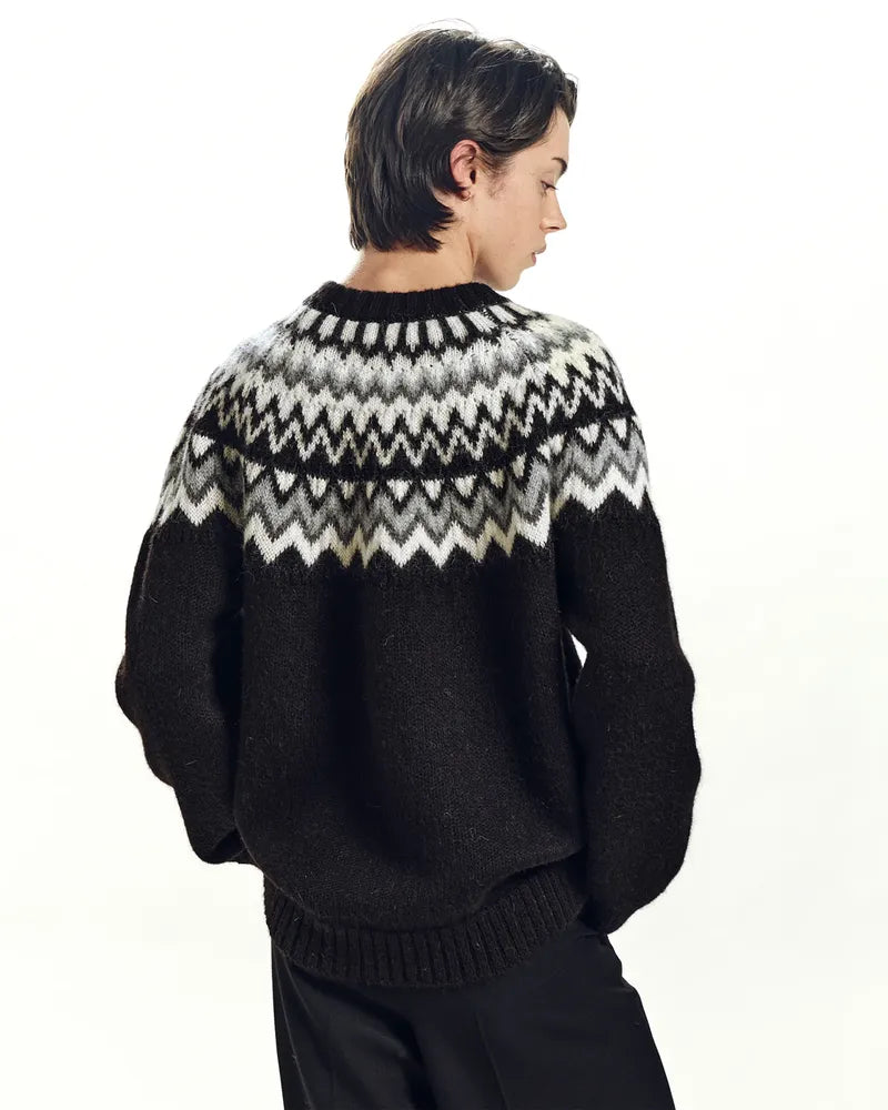 MARKAWARE / SNOW PATTERN JUMPER (A24C20SW01C)