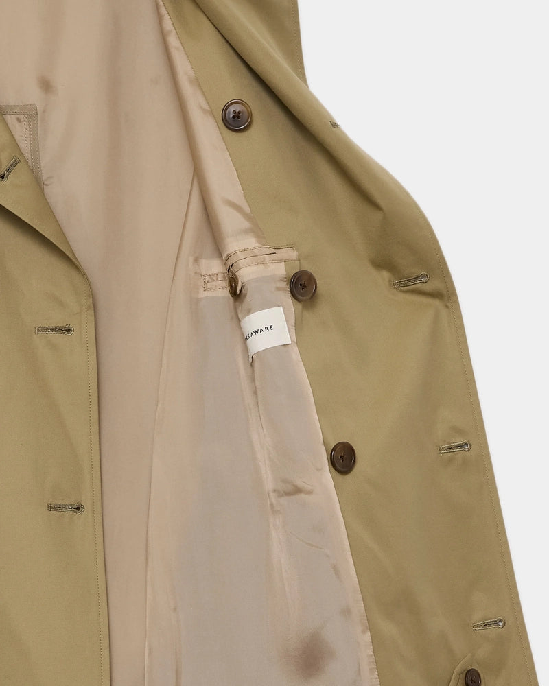 MARKAWARE / INVERTED PLEAT TRENCH COAT (A2501CO01C)