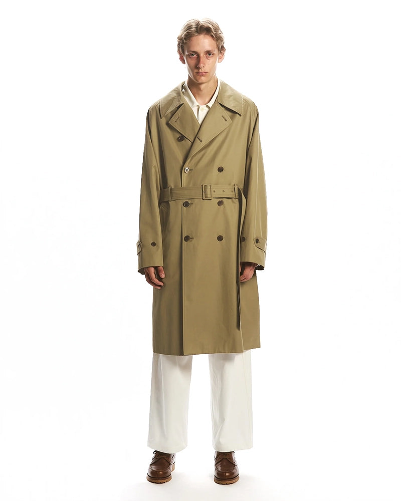 MARKAWARE / INVERTED PLEAT TRENCH COAT (A2501CO01C)