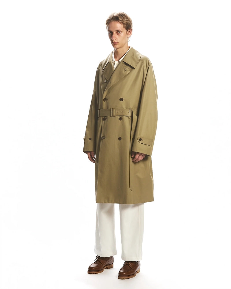 MARKAWARE / INVERTED PLEAT TRENCH COAT (A2501CO01C)