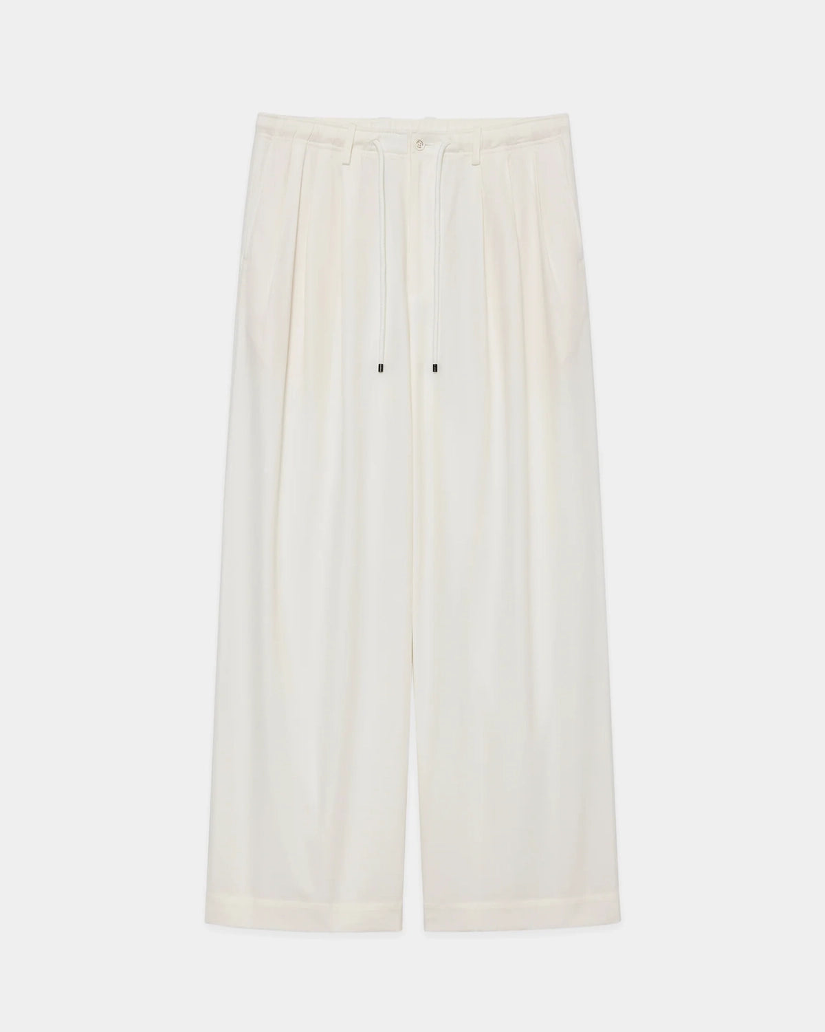 MARKAWARE / TWILL TRIPLE PLEATED EASY TROUSERS (A25A05PT03C)