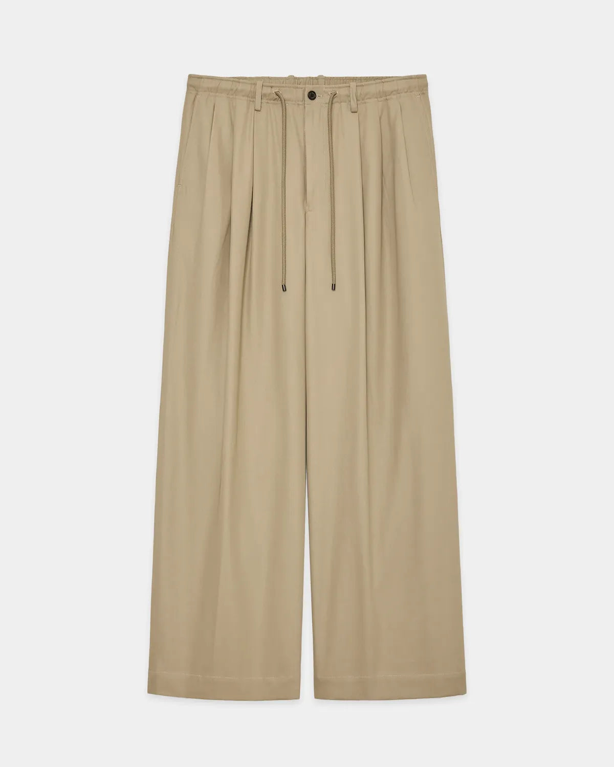 MARKAWARE / TWILL TRIPLE PLEATED EASY TROUSERS (A25A05PT03C)