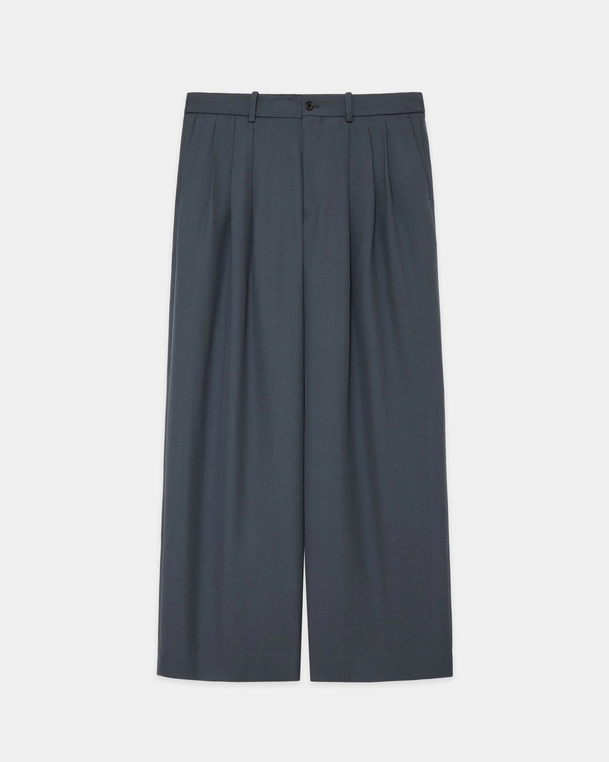 MARKAWARE / Organic Wool Survival Cloth® Triple Pleated Wide Trousers (A25C06PT02C)