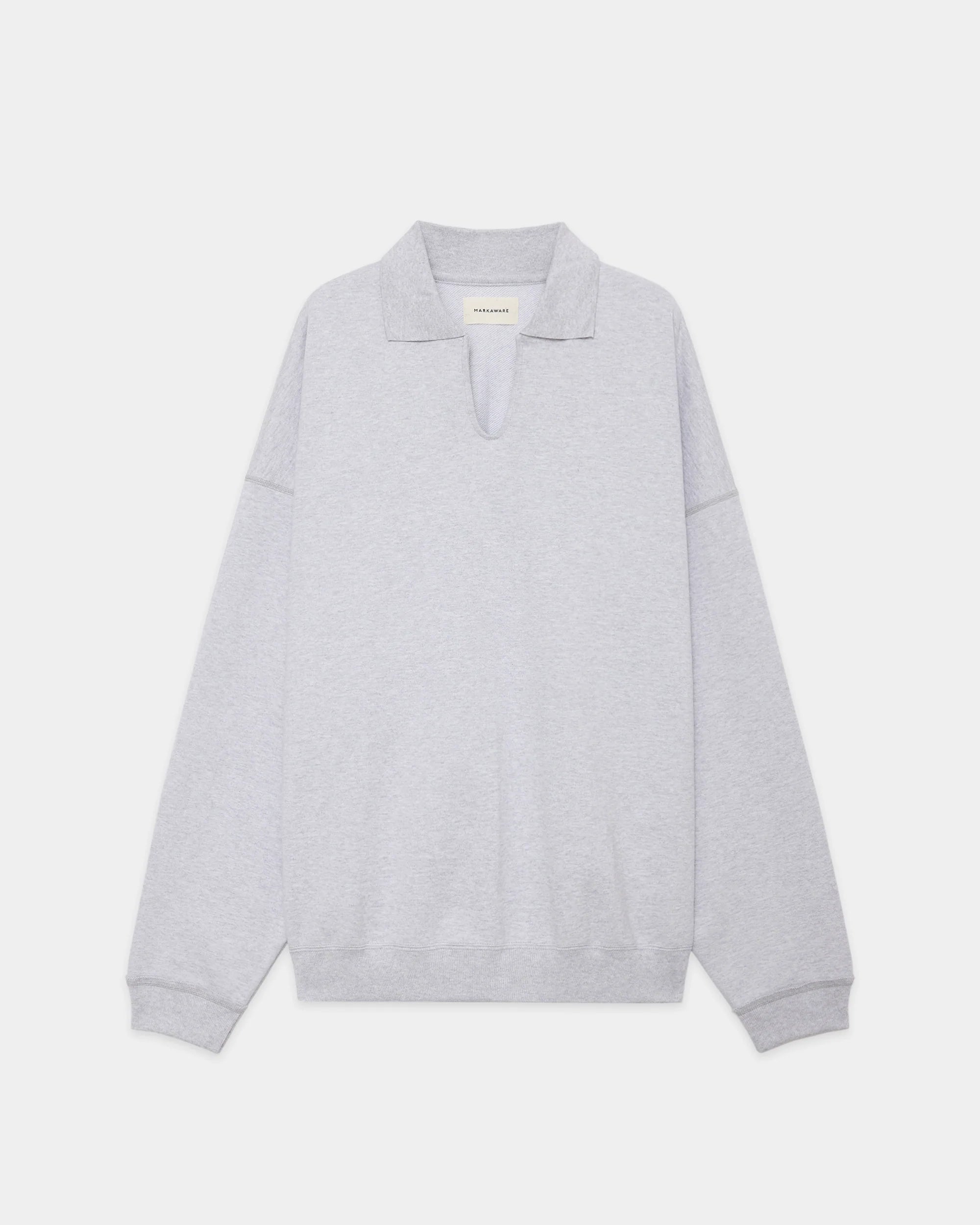MARKAWARE / Organic Cotton Heavy Fleece Skipper Huge Sweat (A25C09CS04C)