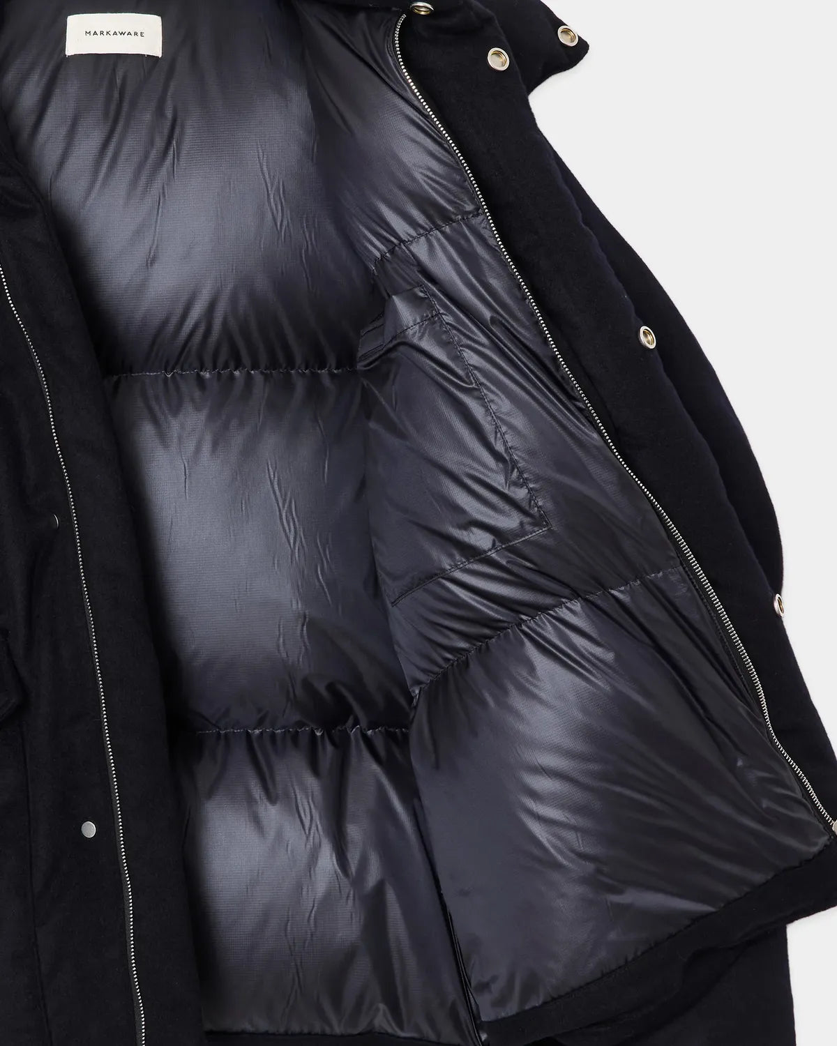 MARKAWARE / Cashmere Flannel Cashmere Down (A25C23BL01C)