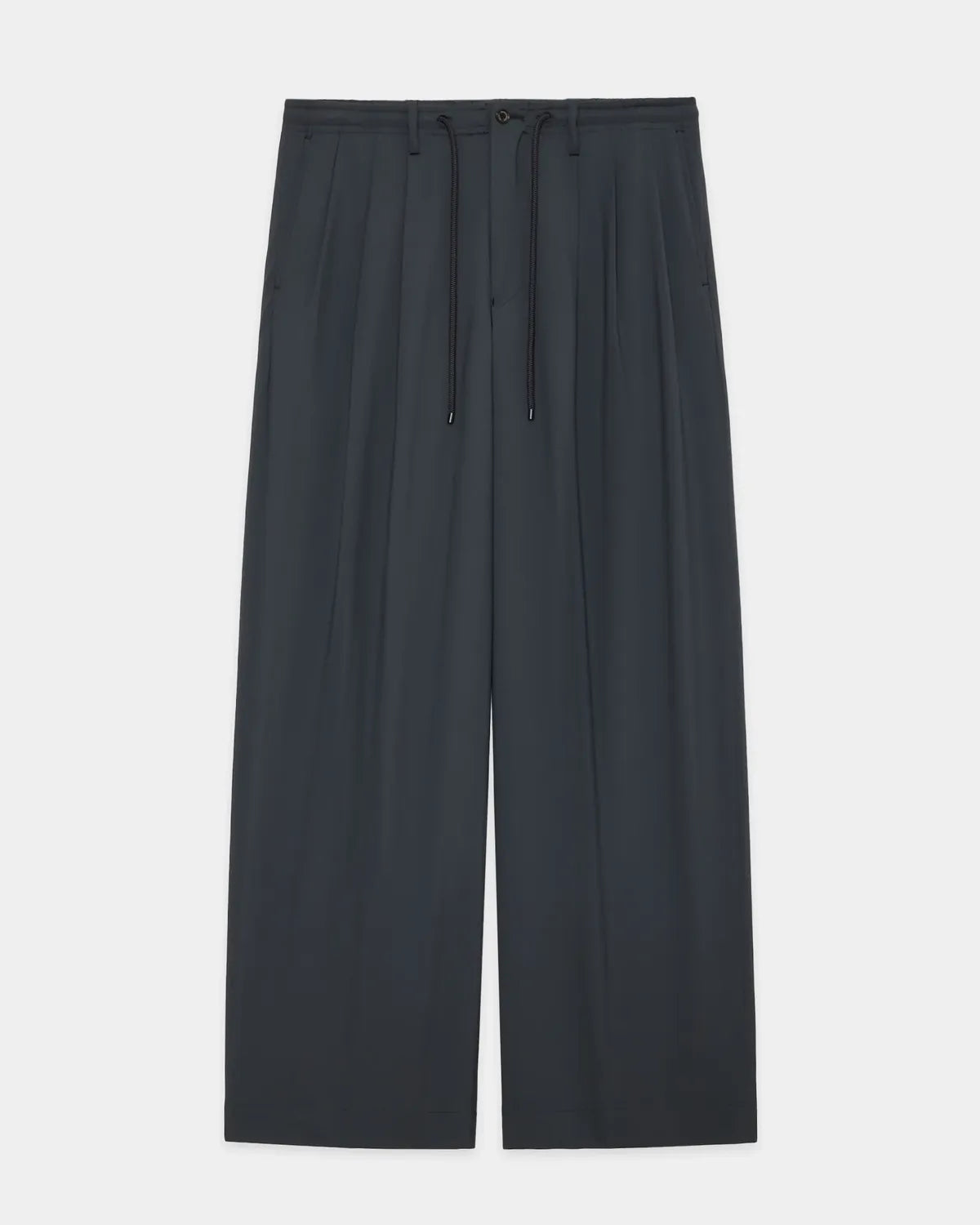 MARKAWARE / Organic Wool 2/80 Tropical / Triple Pleated Easy Trousers (A26B04PT02C)