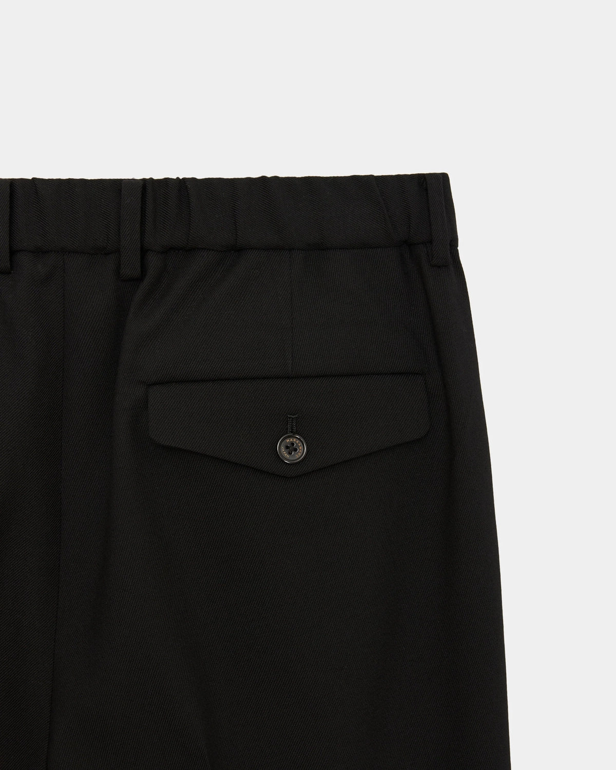 MARKAWARE / Organic Wool Survival Cloth® Double Pleated Semi Easy Trousers (A26C07PT02C)