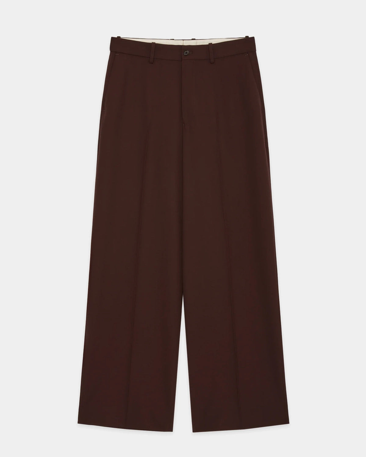 MARKAWARE / Organic Wool Survival Cloth® Flat Front Wide Trousers (A26C07PT03C)