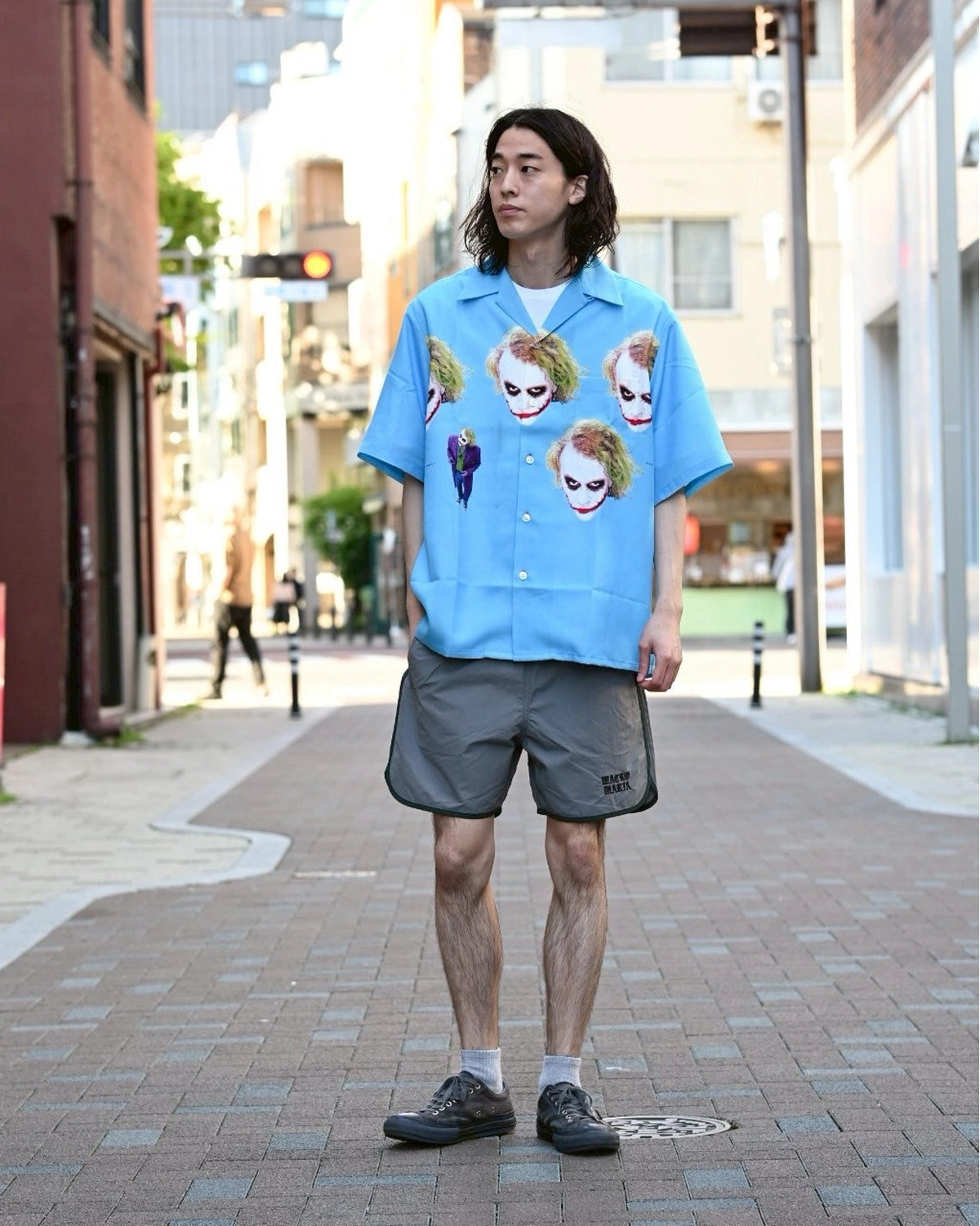 WACKO MARIA × THE DARK KNIGHT TRILOGY / S/S HAWAIIAN SHIRT -TYPE-5- (TDKT-WM-HI05)